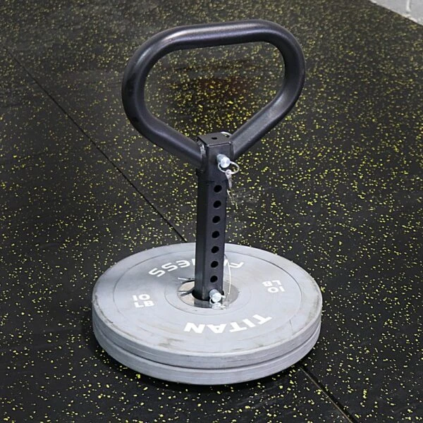 Titan Fitness Plate Loadable Kettlebell 4 Titan Fitness Plate Loadable Kettlebell - Image 4