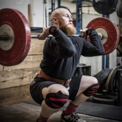 Harbinger Red Line Knee Wraps -Optimal Fitness Equipment 9a1756fd0c741126d7bbd4b692ccbd91 5d0a75257b733 600x600 1