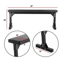 CAP Barbell Flat Utility Weight Bench -Optimal Fitness Equipment b427426b8acd2c2e53827970f2c2f526 5d0a7577590f0 600x600 1