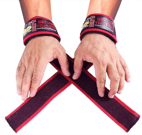 Grip Power Pads PRO Level Cotton Lifting Straps 2 Grip Power Pads PRO Level Cotton Lifting Straps - Image 2